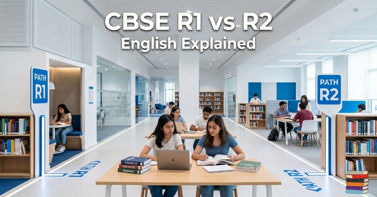 CBSE R1 vs R2 English difference explained for Class 9 students
