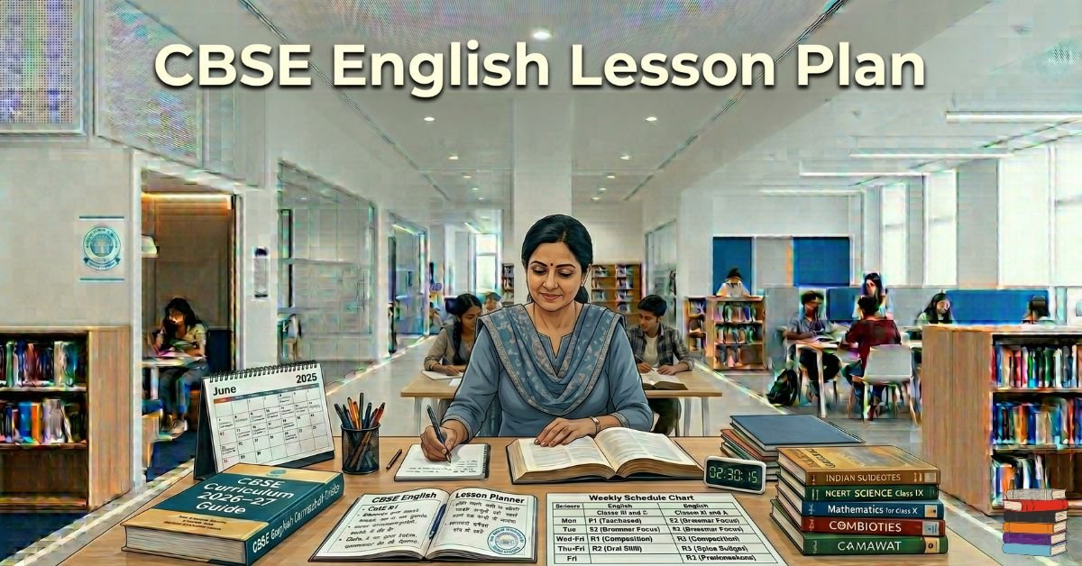 CBSE English teaching plan aligned with NCF SE 2023