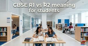 Difference between R1 and R2 CBSE English for students
