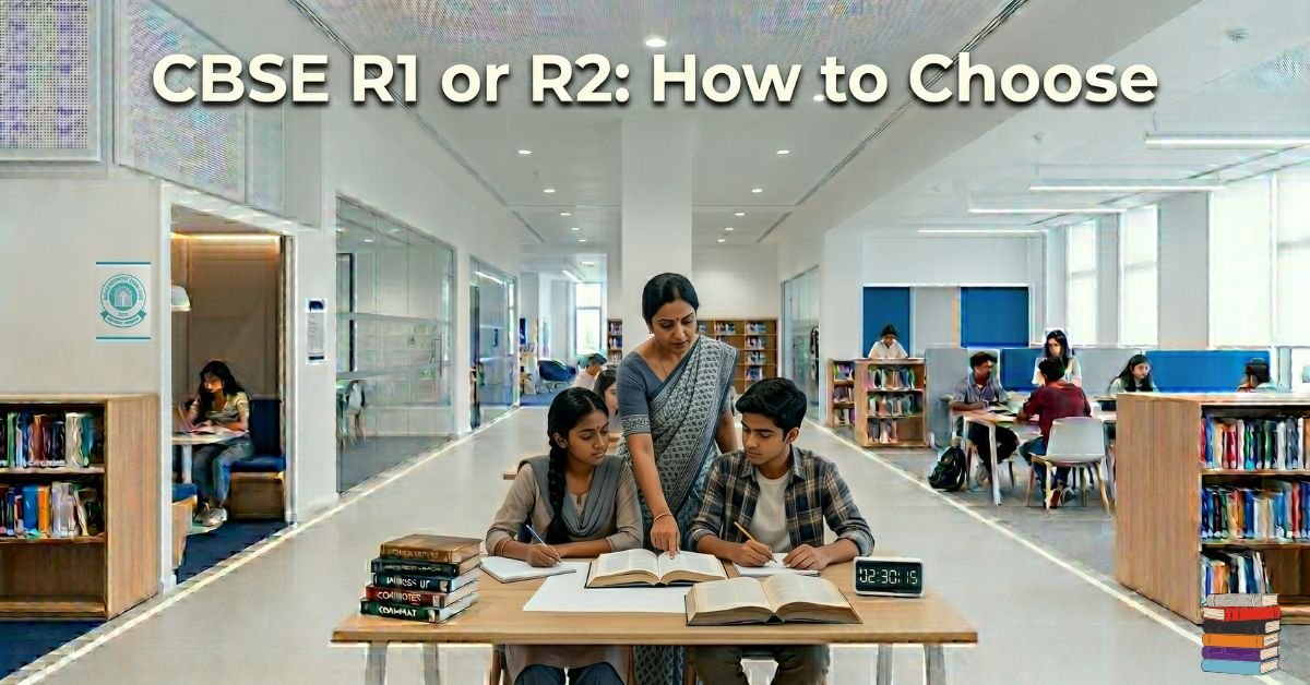 Guide for choosing CBSE R1 or R2 English curriculum