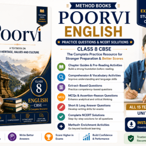 Method Books Poorvi Class 8 English Practice Questions and NCERT Solutions PDF for CBSE students
